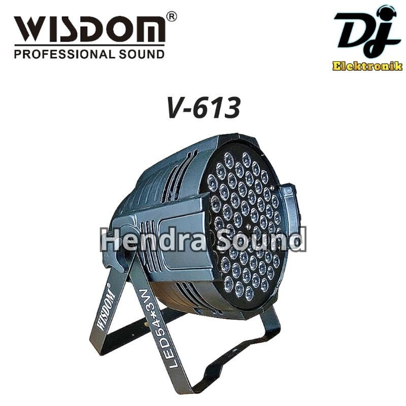 WISDOM ● V613 / V 613 - Lampu Parled Lighting