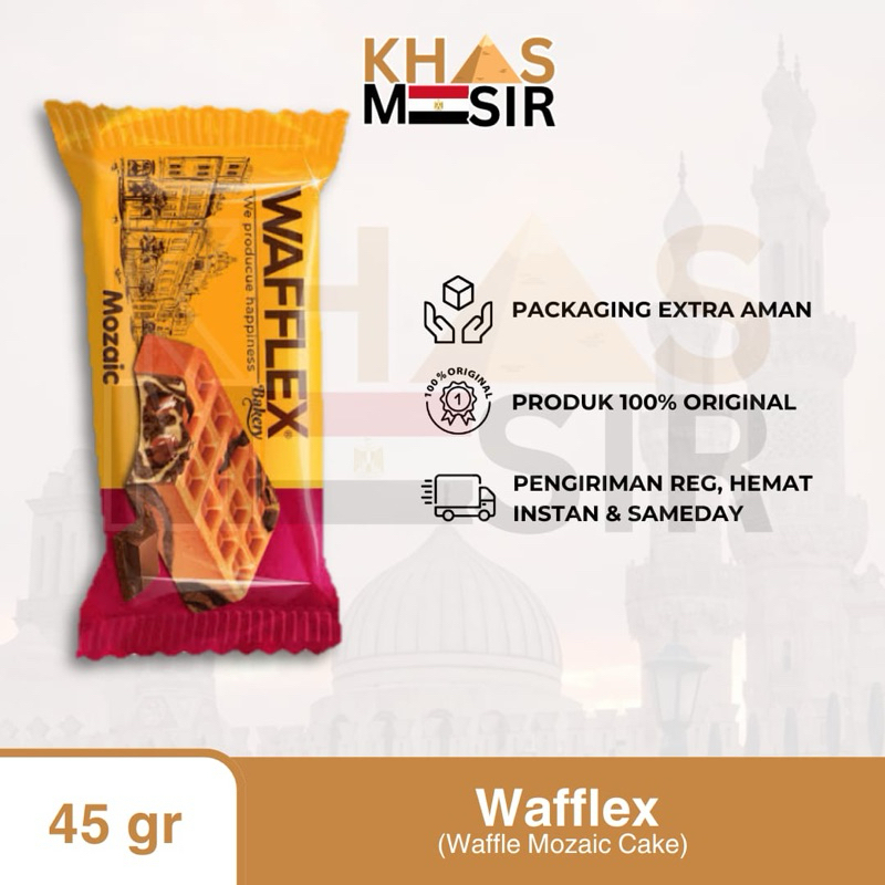 

READY STOCK WAFFLEX SNACK MESIR