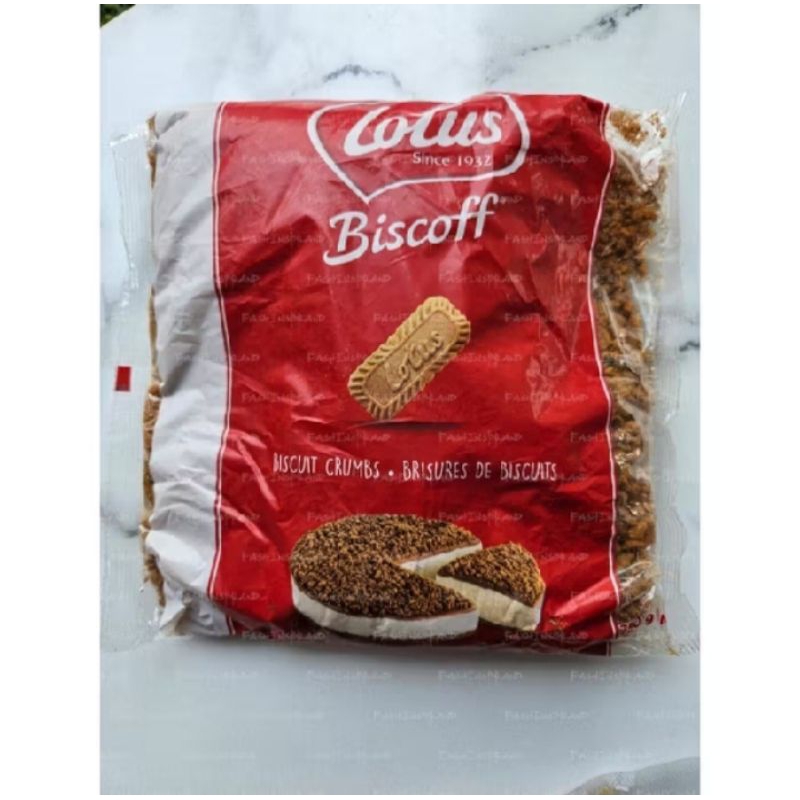 

LOTUS CRUMBLE BISKUIT 250GR /TOPPING COOKIES CRUMBLE/ REMAHAN BISKUIT