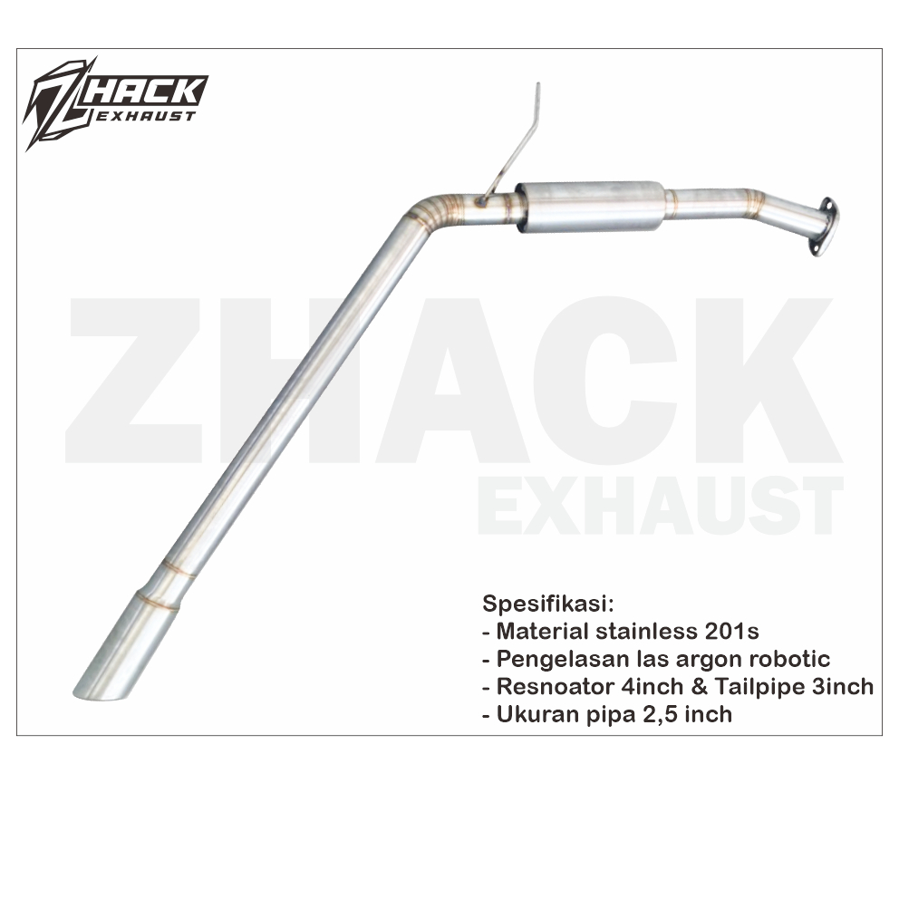 Knalpot Racing Side Exit Ford Ranger - Ford Everest PNP