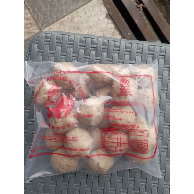 

bakso sapi semar spesial isi 25
