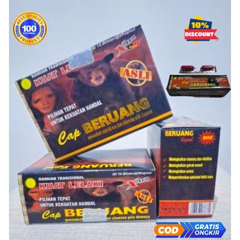 Cap beruang  herbal kuat lelaki