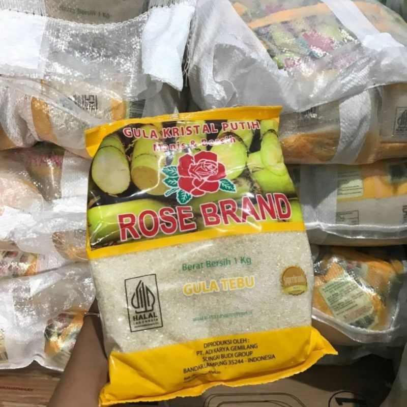 

Gula Rose Brand Gula Pasir Local Premium Kemasan 1Kg (5Pcs)