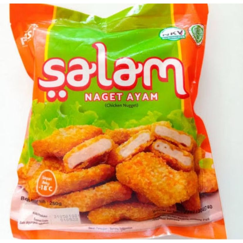 

SALAM NUGGET - NAGET AYAM 250GRAM