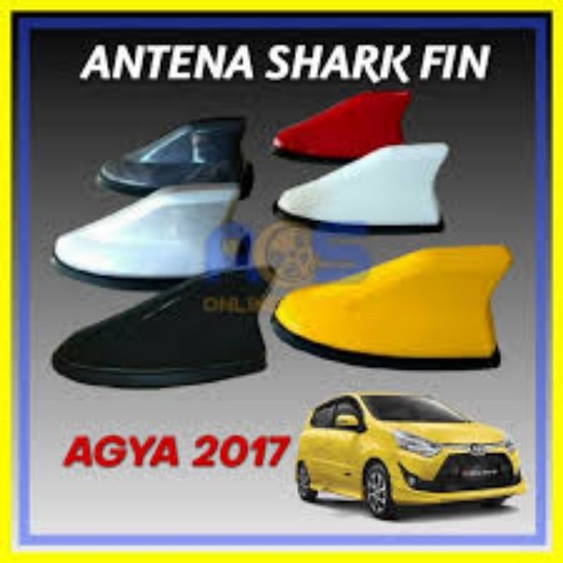 Antena Aktif Agya Ayla Shark Fin Sirip Hiu Antena mobil Ayla Agya