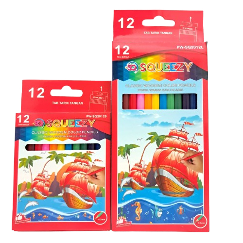 

Pensil Gambar SQUEEZY isi 12 Lusin