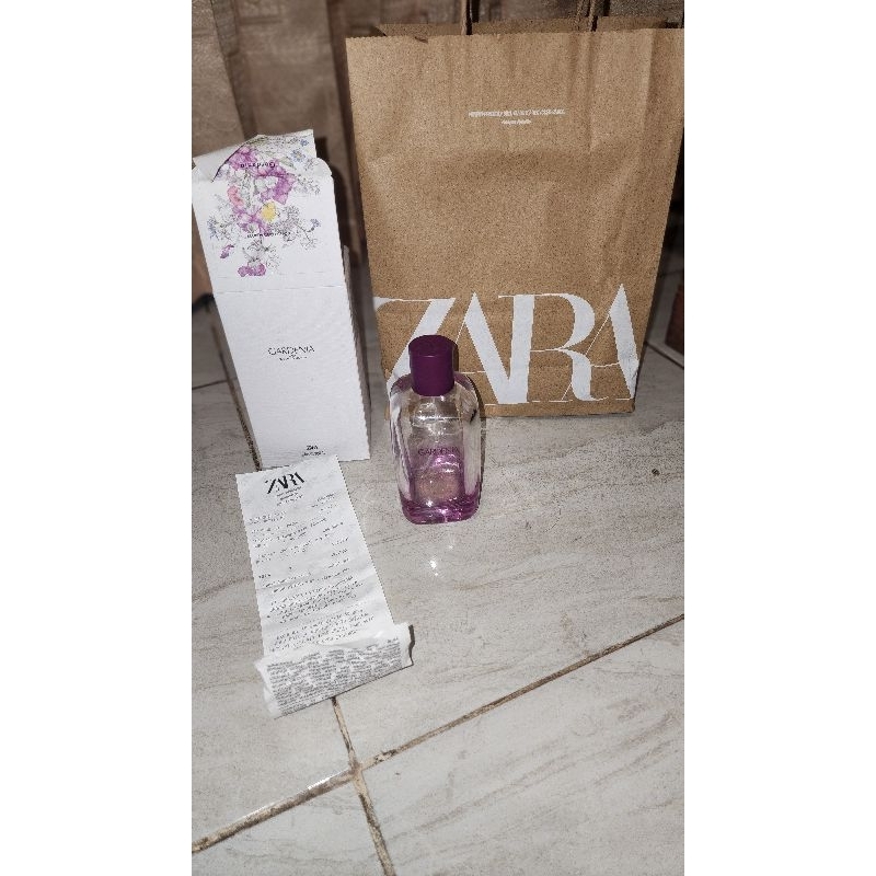 BOTOL KOSONG PARFUM ZARA GARDENIA 180ML