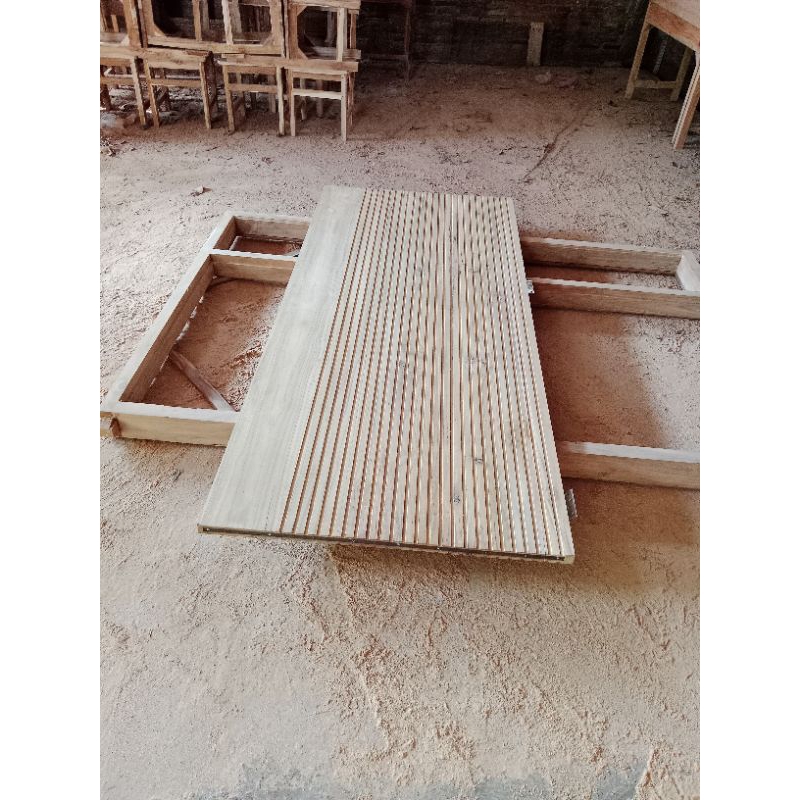 kusen + pintu depan jati