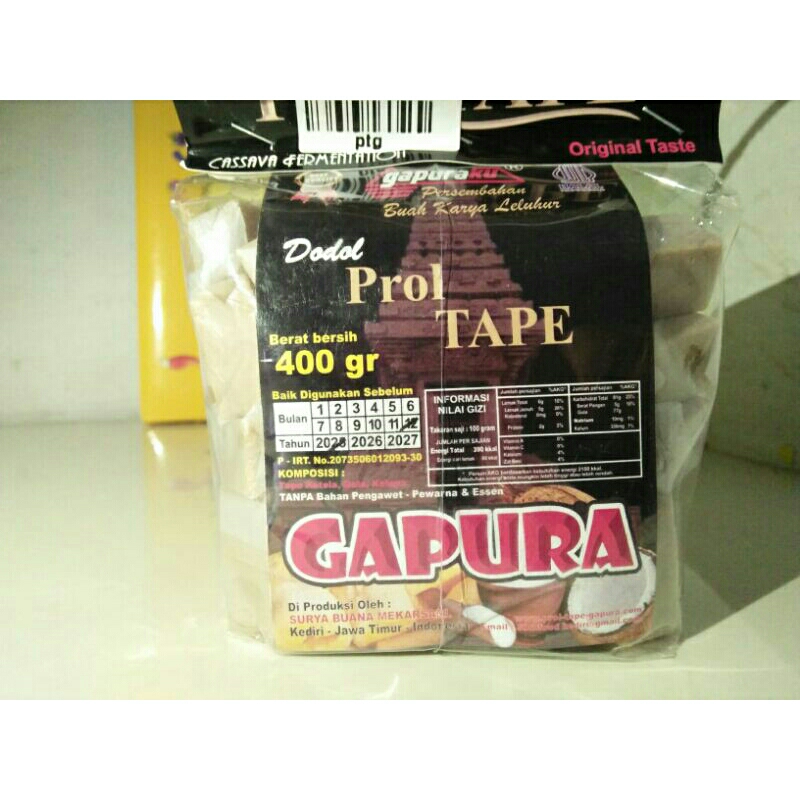 

PERMEN DODOL TAPE