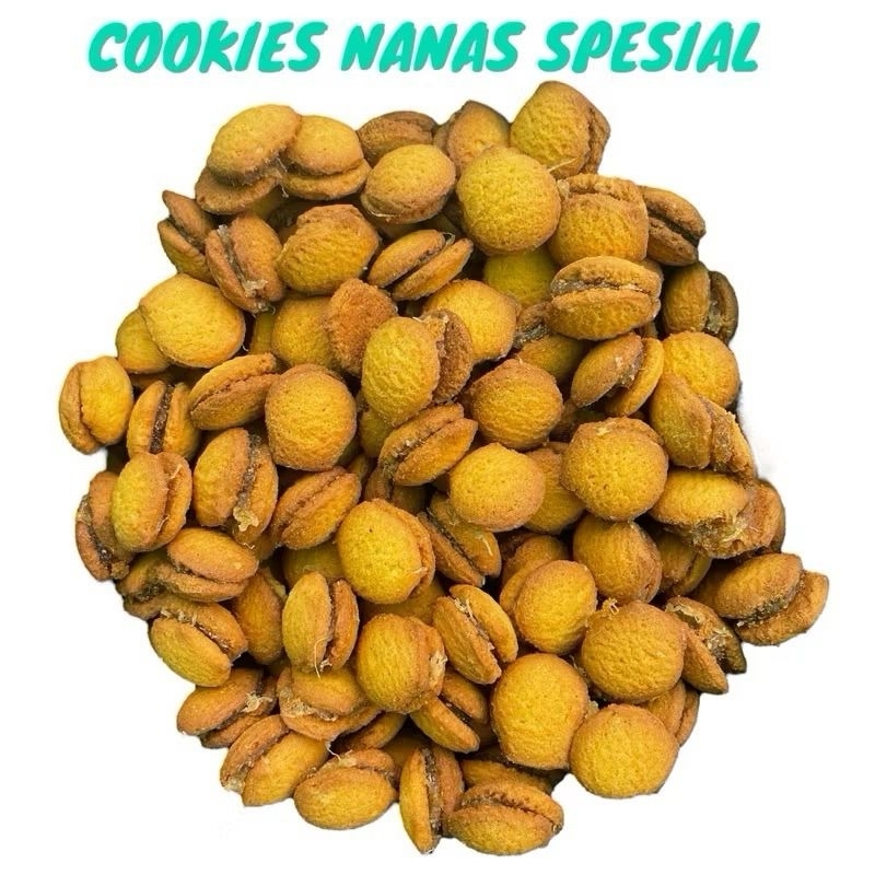 

Halona cookies love premium selai nanas