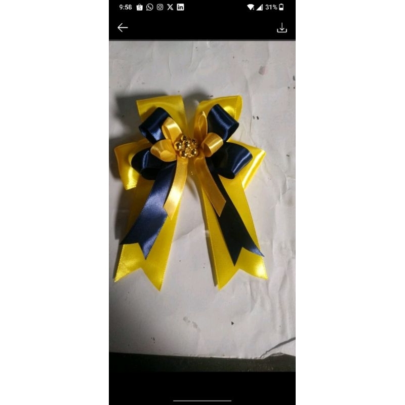 

pita kuning navy kuning