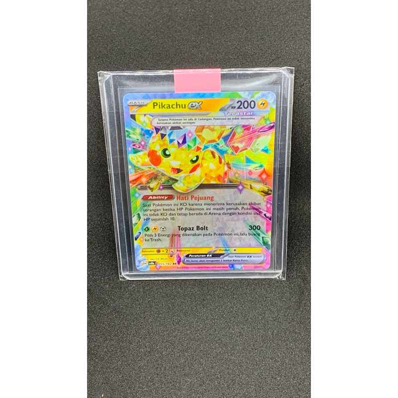 Pikachu ex kilat rasi 55/182