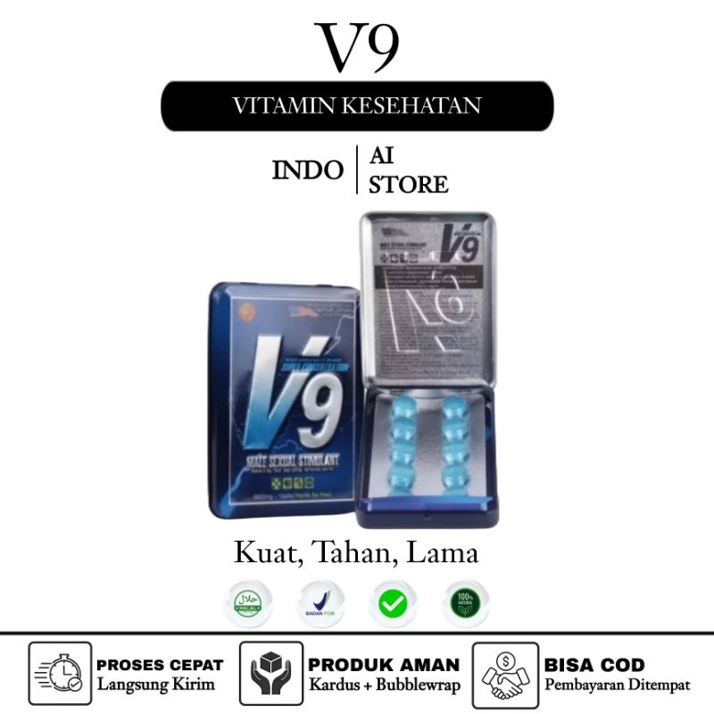 READY V9 OBAT KUAT MANTAP 100% ORIGINAL STAMINA PRIA