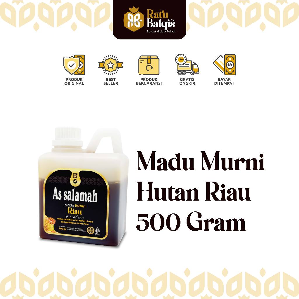 

Madu Murni Hutan Riau 500 Gram As Salamah Original