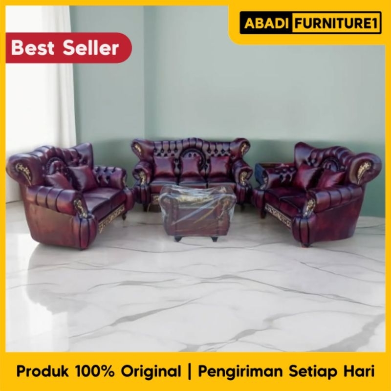 SOFA JAGUAR JUMBO MEWAH 321 SET MINIMALIS RUANG TAMU