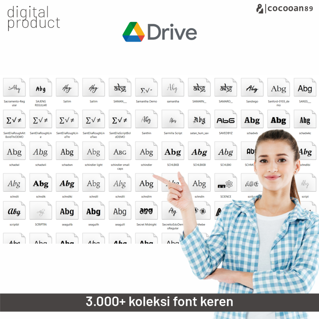 3.000+ koleksi font keren