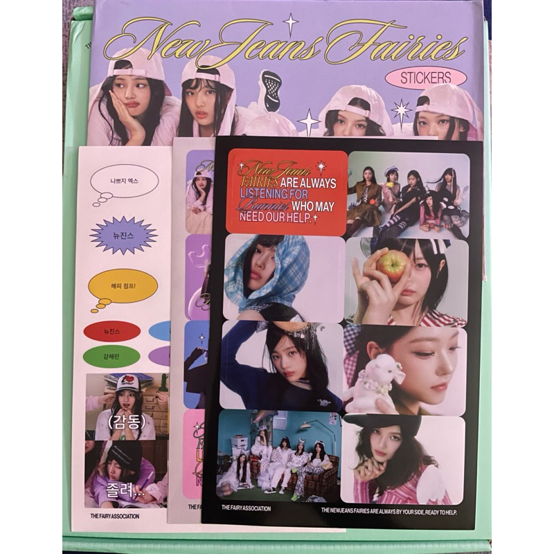 

STICKER PACK SET NEW JEANS SEASON GREETINGS 2025