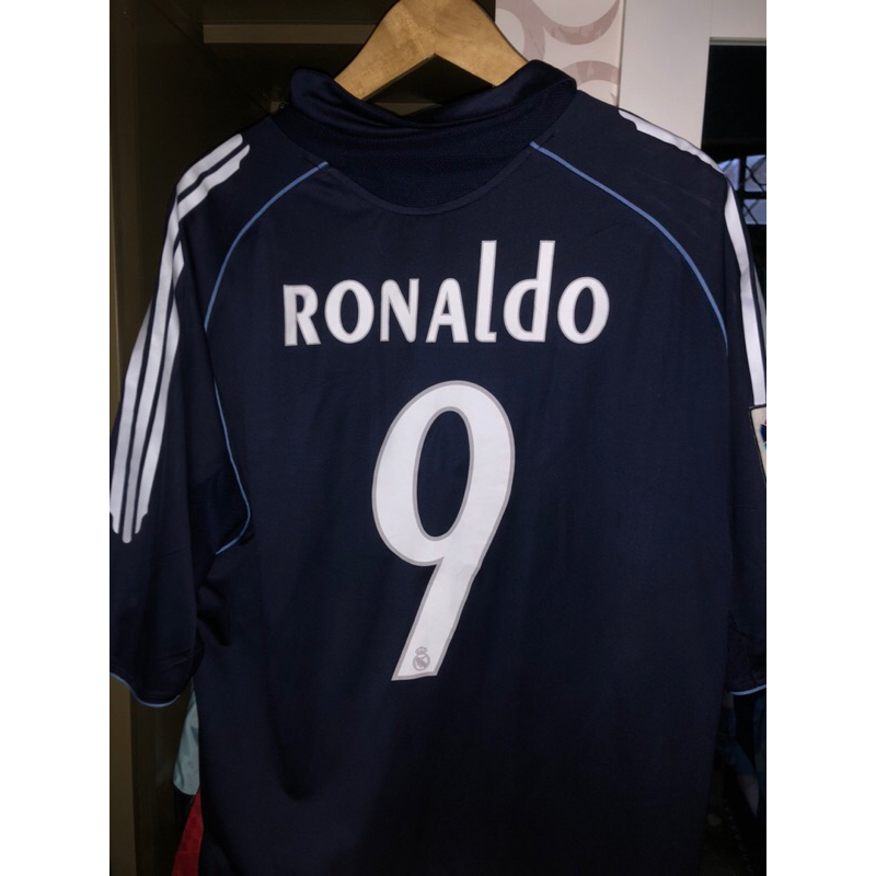 Jersey Real Madrid Away 2005/2006 Original NNS Ronaldo Nazario