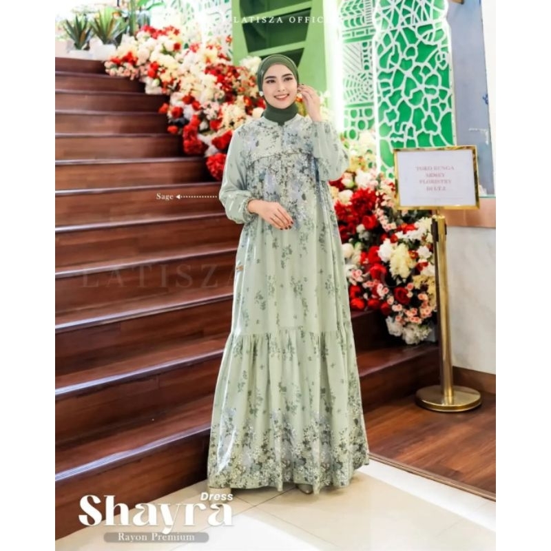 DRESS SHAYRA SAGE BY LATISZA OFFICIAL
