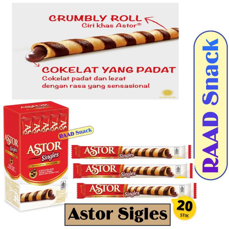 

Astor Singles per BOX isi 20 bungkus