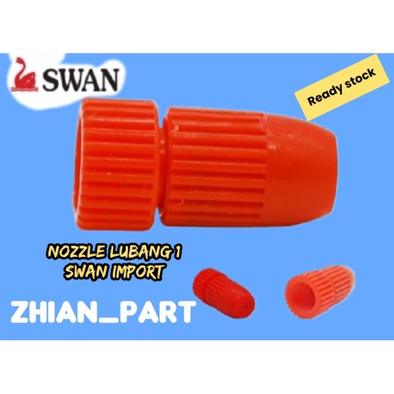 Nozzle sprayer swan lubang 1 plastik