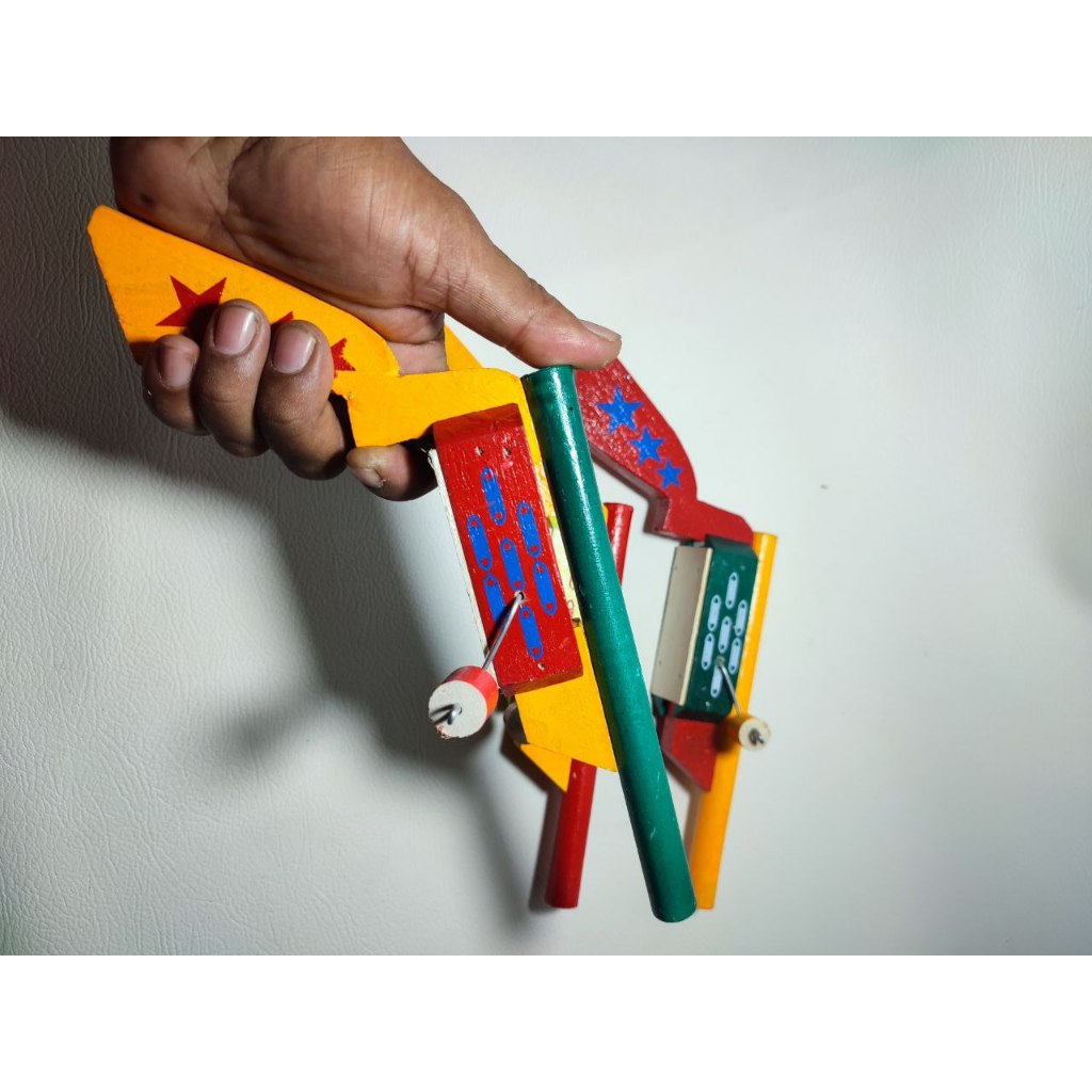 Mainan Anak Pistol Kayu Mainan Etek Etek Jadul Tembakan Kayu Tradisional Murah Berkualitas