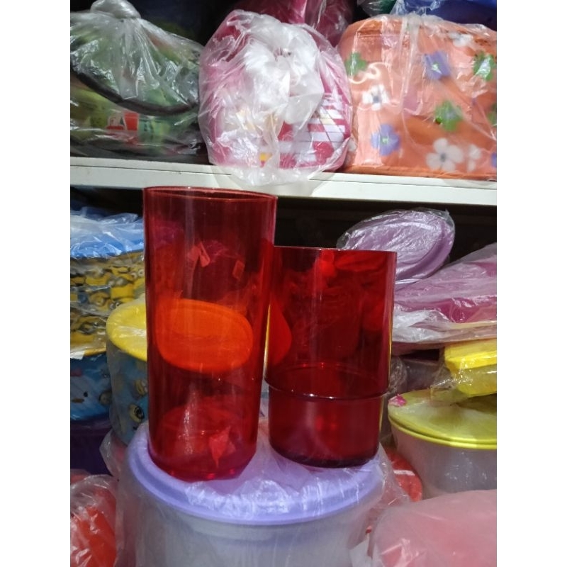 Gelas crystal tupperware