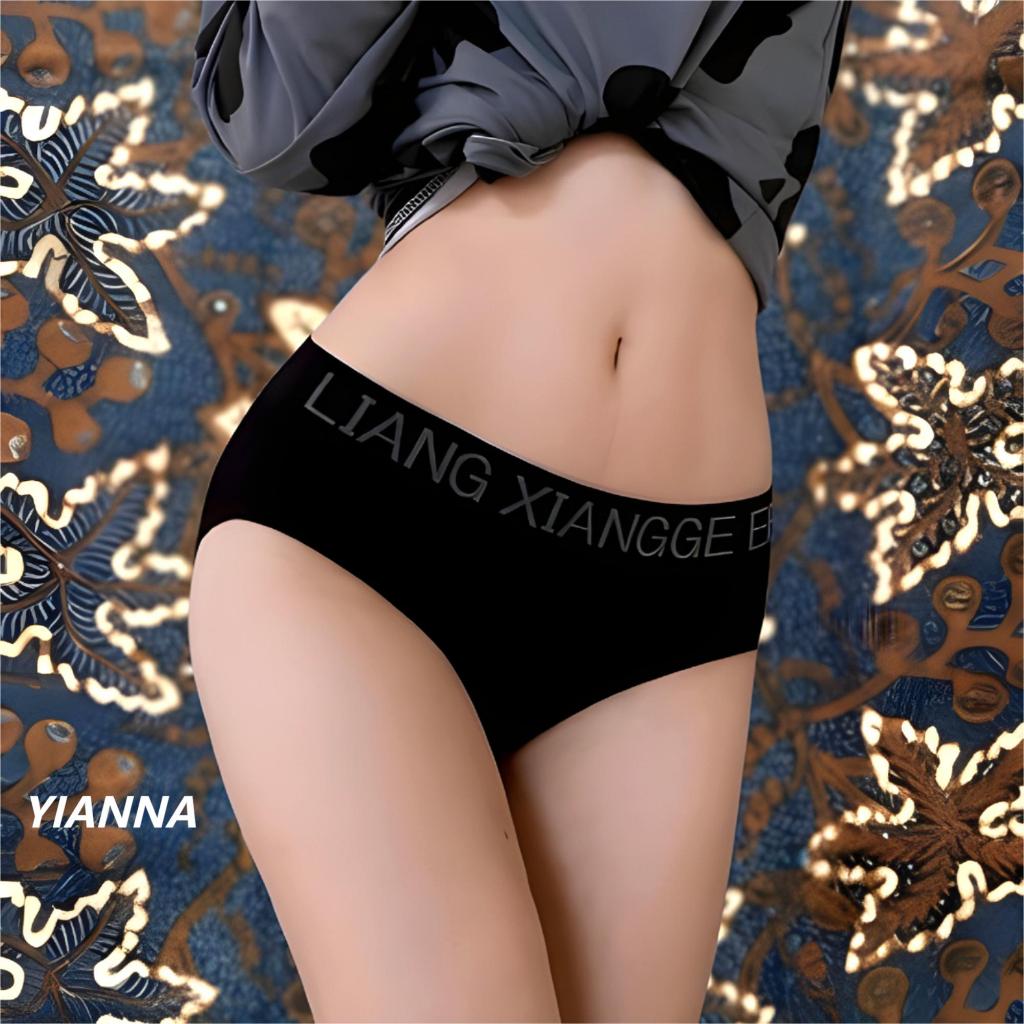 【COD✅】Celana Dalam Mid-Rise Super Lembut, Bahan Ice Silk Import Cepat Kering, Tidak Meninggalkan Bek