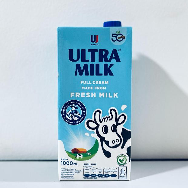 

Ultra Milk Susu UHT Full Cream Kotak 1 L