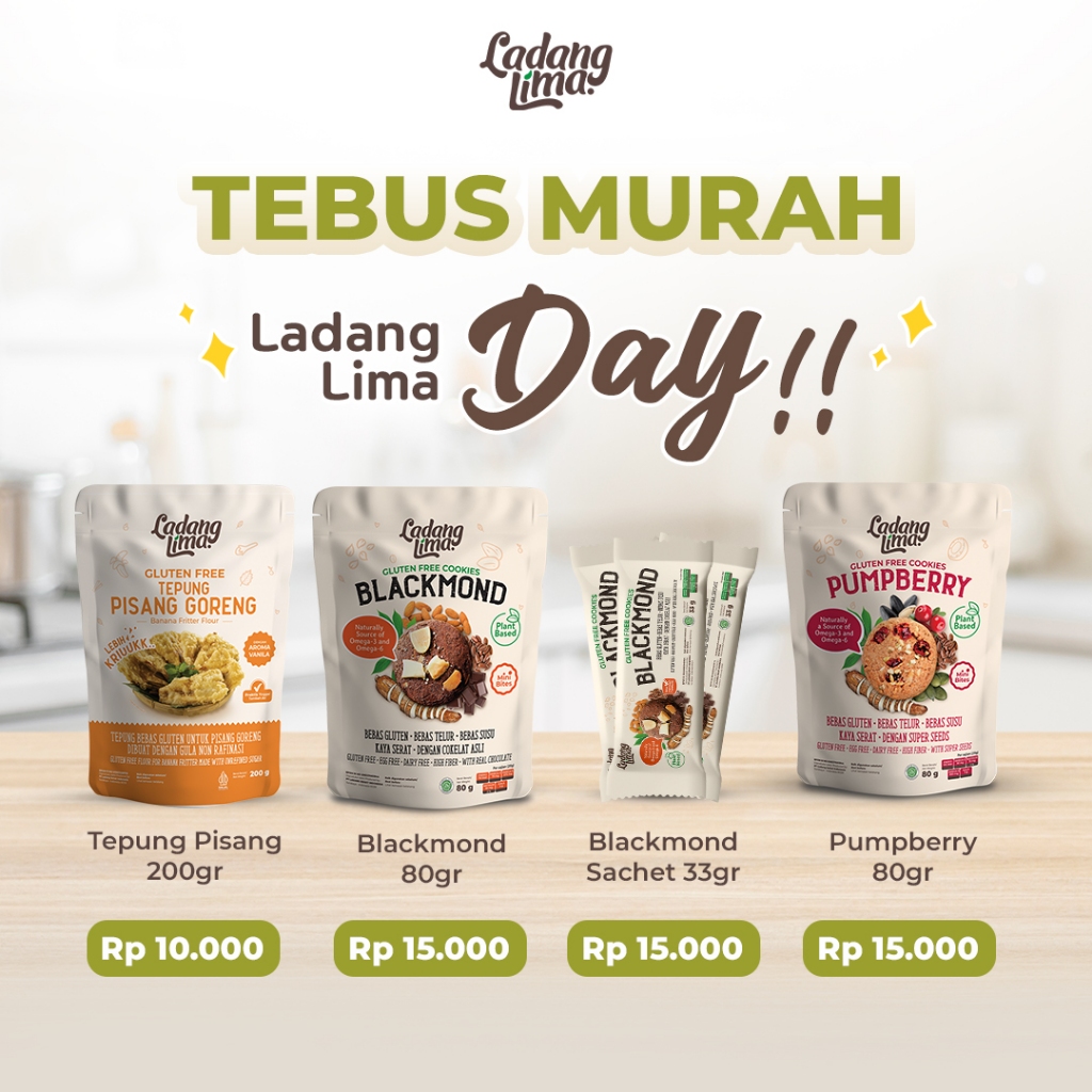 

TEBUS MURAH 15 RIBU! | Cookies Gluten Free Ladang Lima