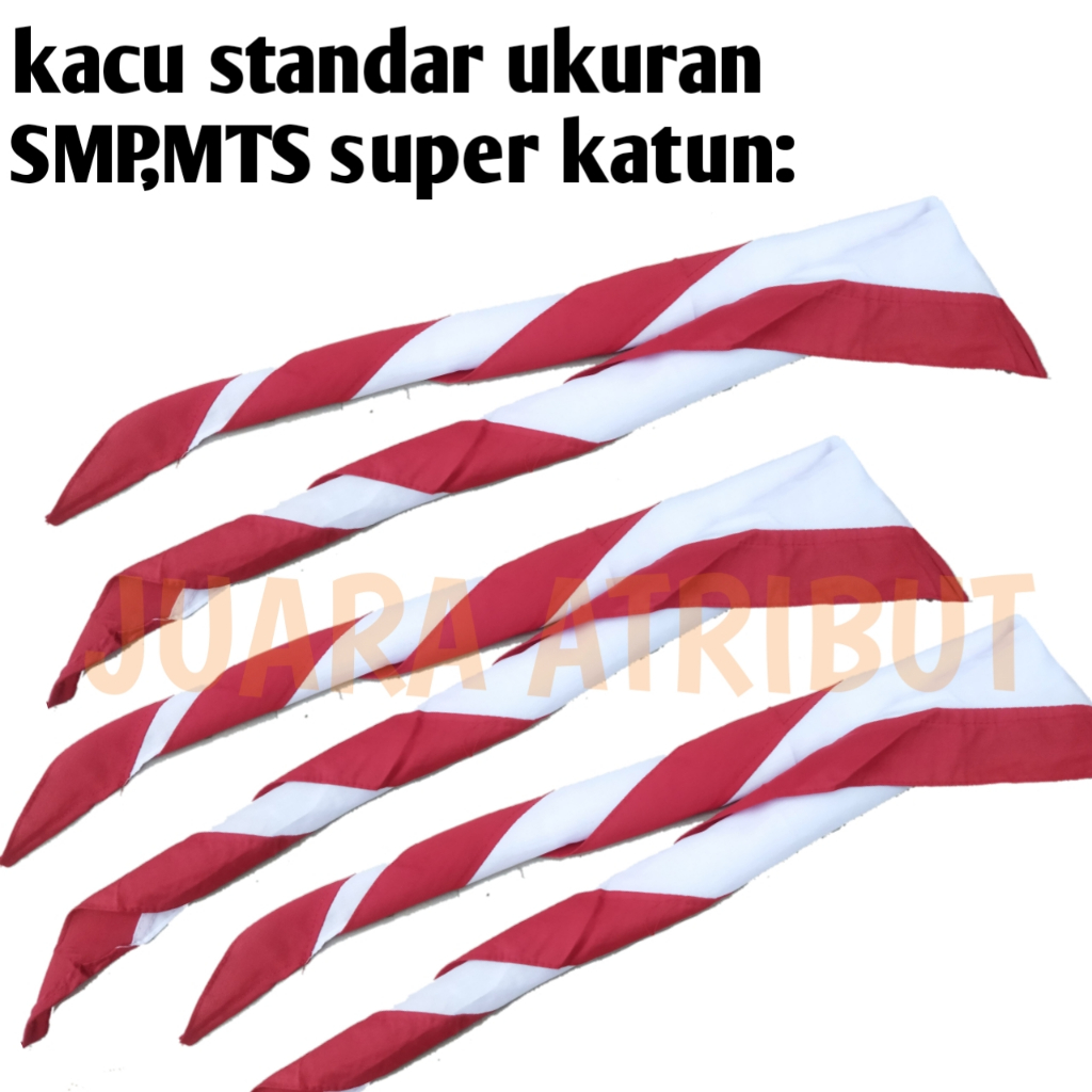 KACU/ DASI PRAMUKA SMP MTS KATUN SUPER / KACU SEKOLAH PRAMUKA SMP MTS BAHAN KATUN HALUS
