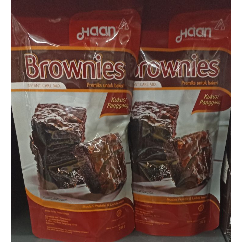 

INSTAN CAKE MIX BROWNIES 230 GR