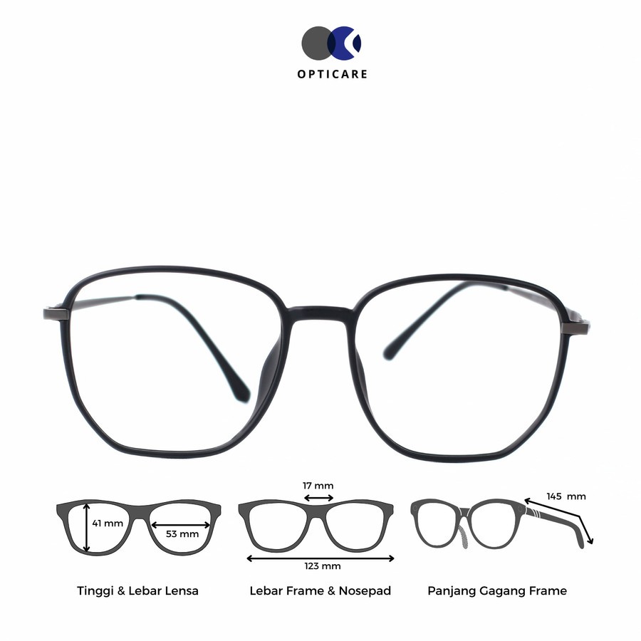 FRAME KACAMATA 98008 BIG SQUARE