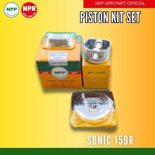 SEKER KIT PISTON KIT SONIC 150R // PISTON KIT SONIC NPP STD-150 SEHER KIT SEKER SET