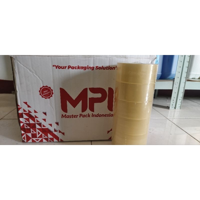 

Lakban Bening 45cm 100yard 1pack (6pcs)