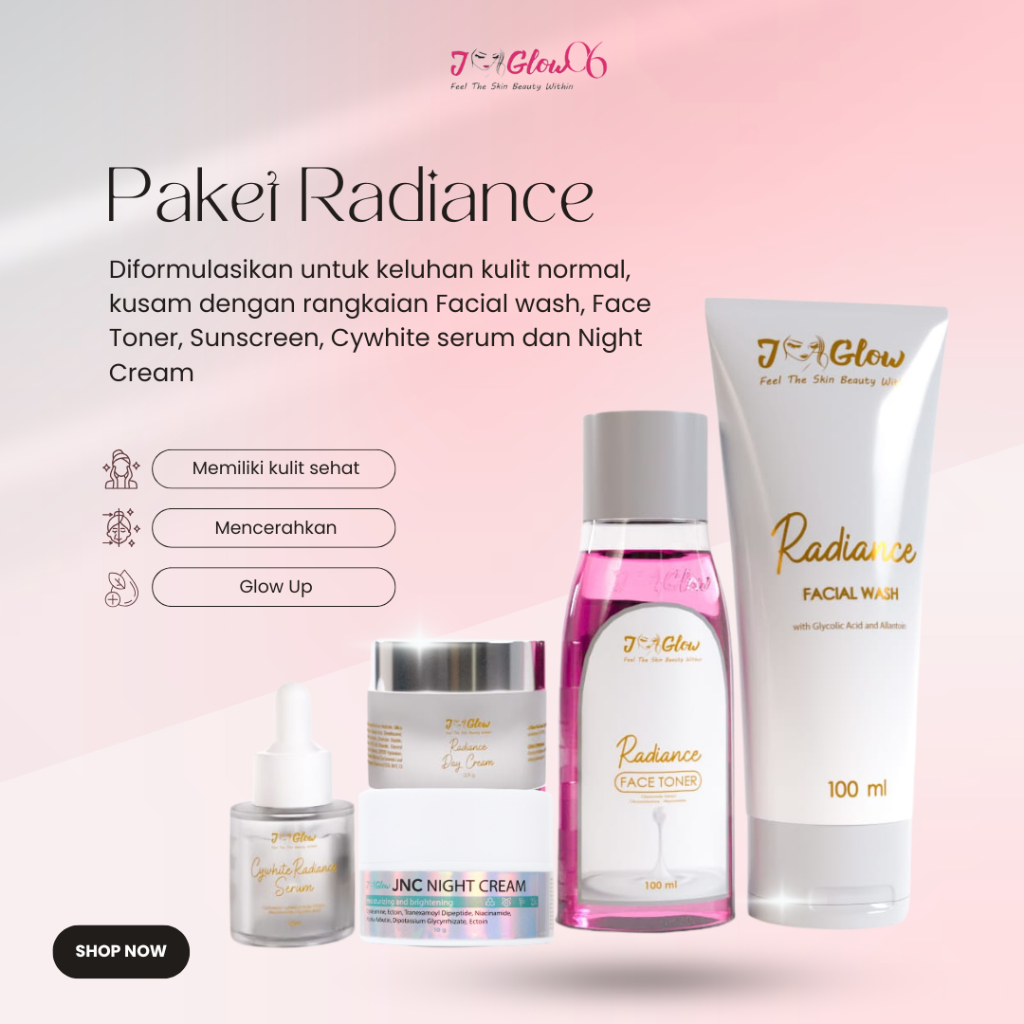 Jglow Paket Radiance Jnc Spot Exfoliating Jnc