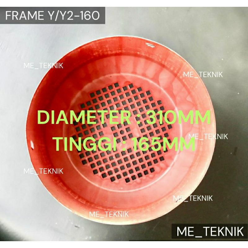 Fan Cover - Tutup Kipas Dinamo Elektromotor - Frame Y/Y2-160