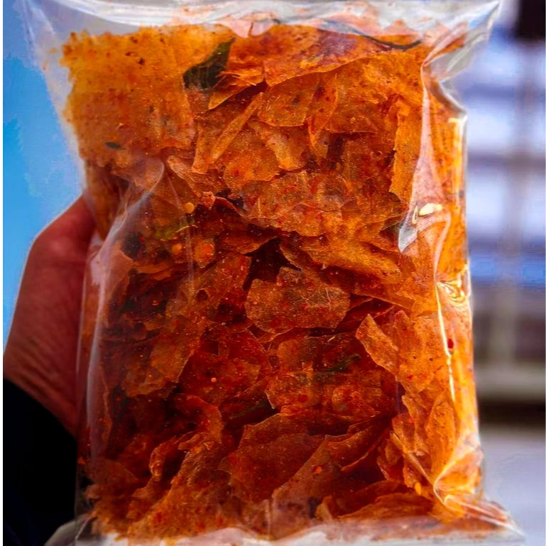 

KERIPIK KACA 1KG PEDAS DAUN JERUK KRIPCA KRIPIK KACA