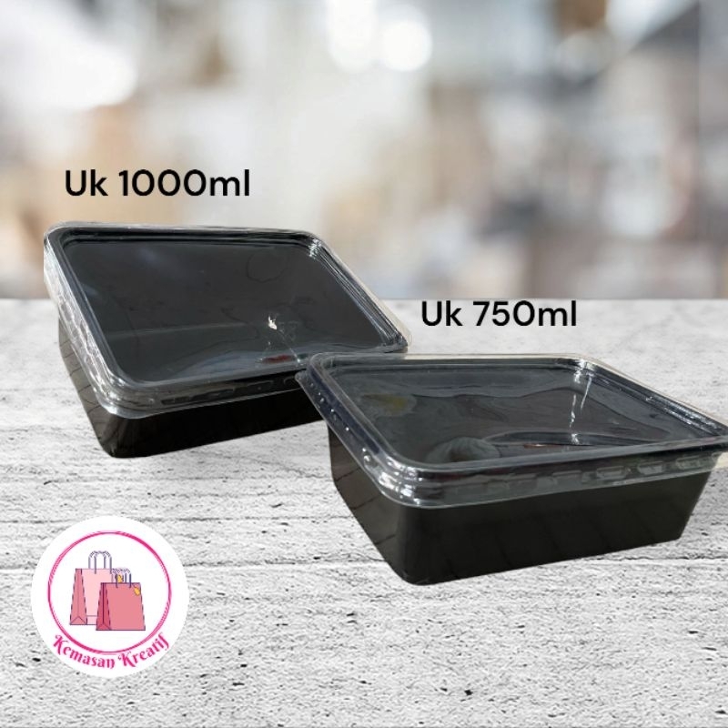 Thinwall Hitam 750ml n 1000ml