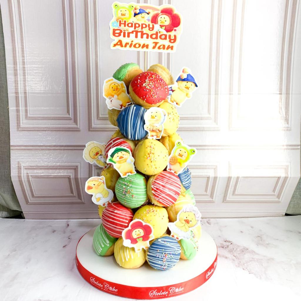 

Donat/Donat Uang Tahun/Donat Tower Tema Duck/Donat Birthday Jakarta