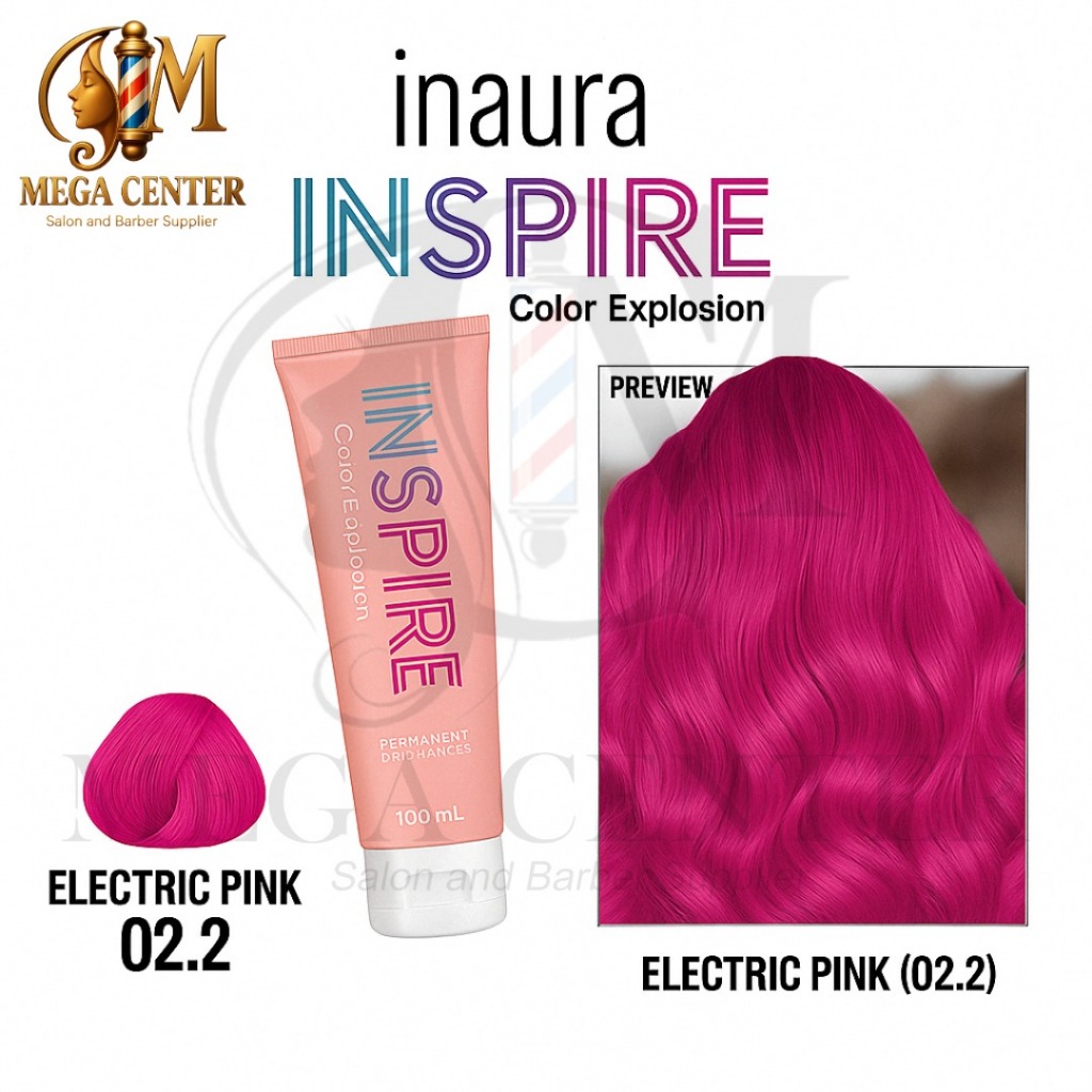 INAURA Inspire Color Explosion Electric Pink (02.2)