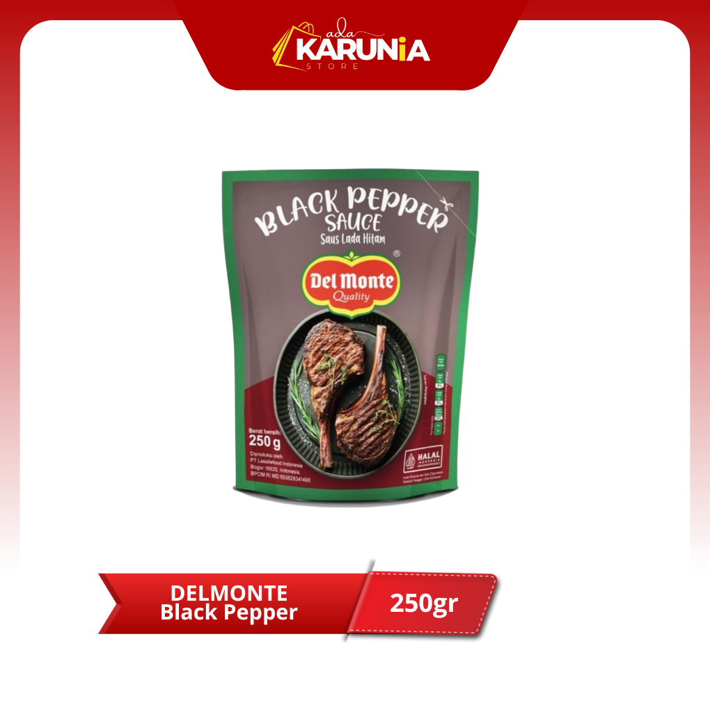 

Del Monte Blackpaper 250gr