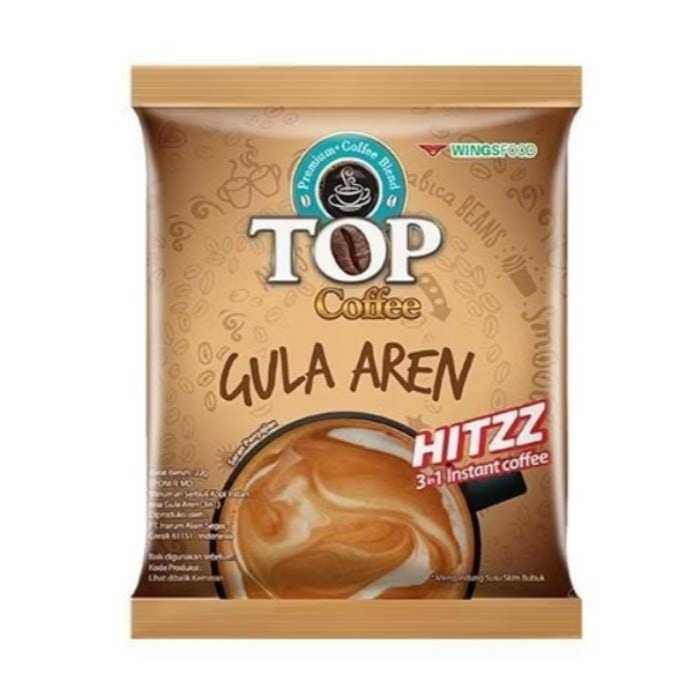 

[BISA COD] Top Kopi SUSU GULA AREN Coffee Instant 3 in 1 22 gr Promo Murah (1 sachet)