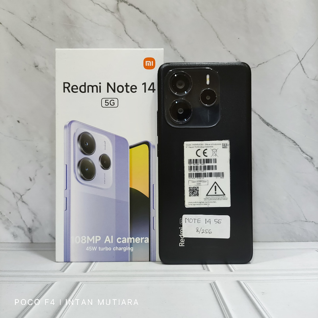 Xiaomi Redmi Note 14 5G Ram 12/512GB I Ram 8/256GB (SECOND)