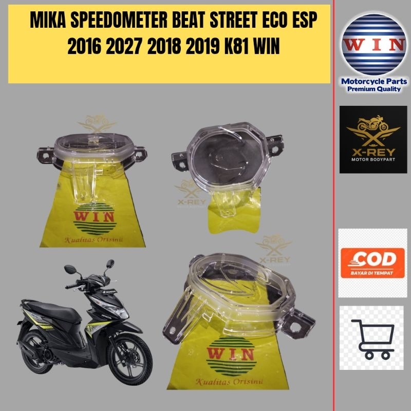 Mika Speedometer Beat Street ESP 2016 2017 2018 2019 WIN | kaca spedometer spidometer speedometer ho