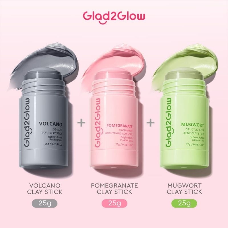 Masker stik Glad2glow | Clay mask Glad2glow