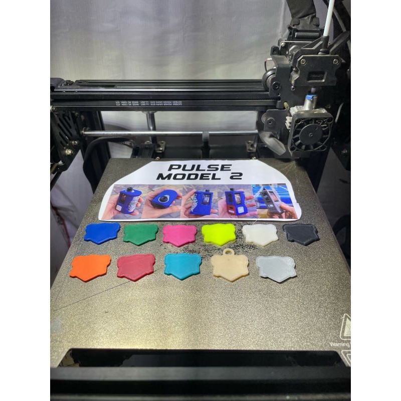 Gantungan Kunci Rebox Pulse AIO bahan ABS 3D Print