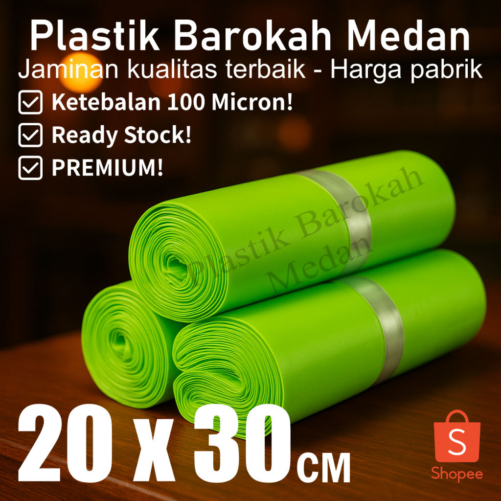 

20x30cm Polymailer Tebal Premium 100 Micron