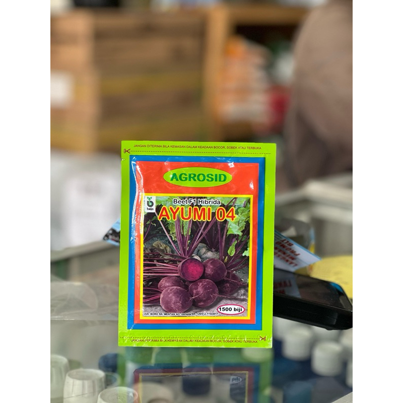 

sayur beet f1 hibrida - AYUMI 04 - 1500 biji - agrosid bejo