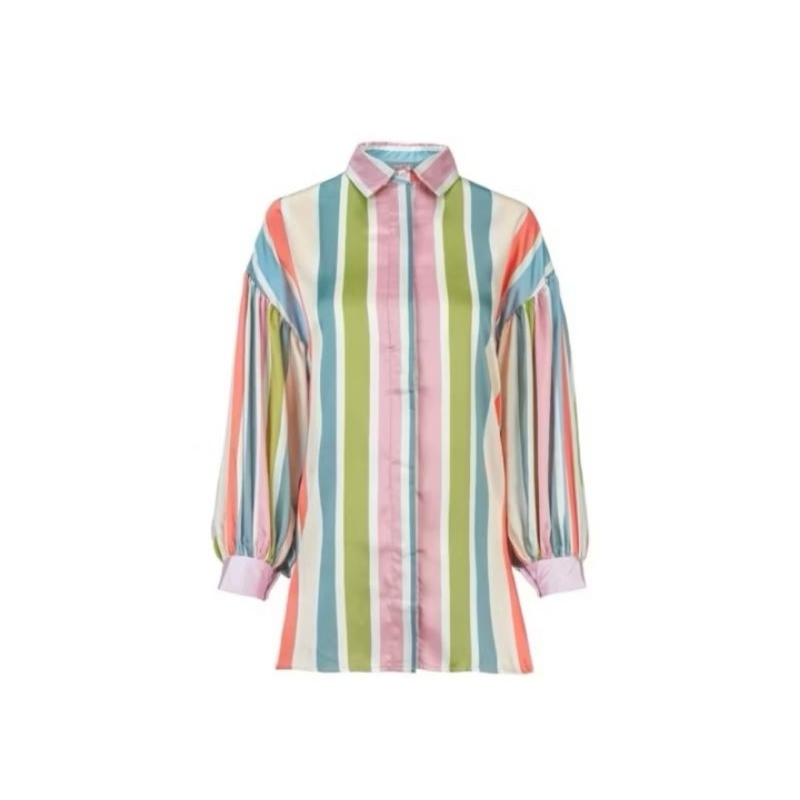 BENANG JARUM NEW ELODY PLEATED SHIRT
